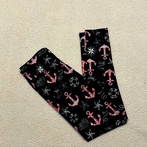 NWT JAAM Nautical Leggings OS